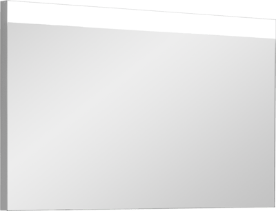 Storke Lucera Badspiegel mit Beleuchtung: Rechteckig, 120 x 70 cm, mit Anti-Beschlag Spiegelheizung