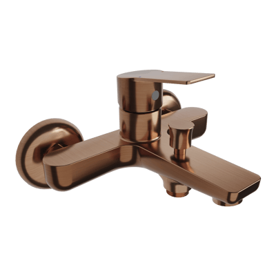 Linie Mila badkraan Brushed Rosegold