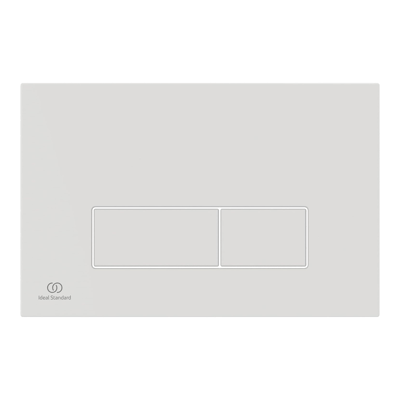 Oleas M2 plaque de commande Blanc Brillant pour Ideal Standard ProSys bâti-support