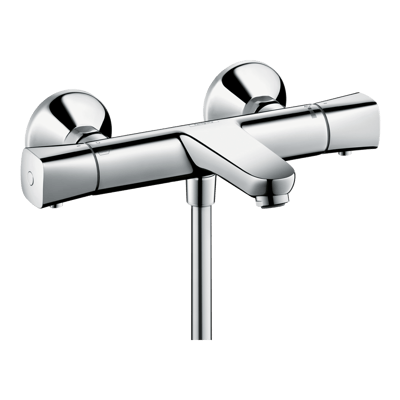 Hansgrohe Ecostat Universal thermostatische kraan muurmontage opbouw badkraan Glanzend Chroom