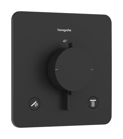 Hansgrohe Ecostat Comfort Q thermostat de douche encastré, élément encastré non inclus