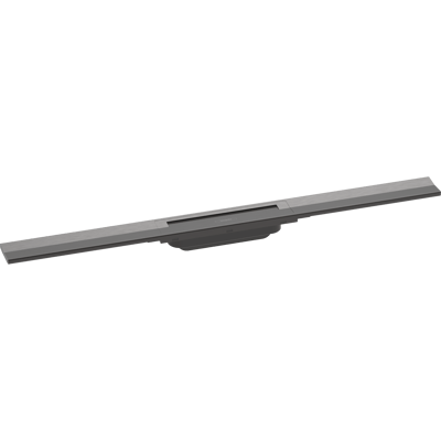 Hansgrohe RainDrain Flex caniveau de douche découpable 80cm Brushed Black Chrome