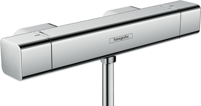 Hansgrohe Ecostat E Coolcontact Thermostat-Duscharmatur: Chrom Glänzend