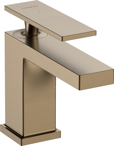 Hansgrohe Tecturis E80 verlaagde koudwaterkraan Brushed Bronze