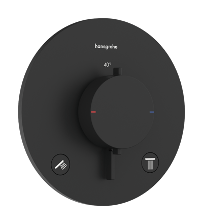 Hansgrohe Ecostat Comfort S thermostatische inbouw douchekraan, exclusief inbouwelement