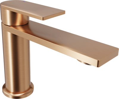 Blaufoss Fenix EcoStart Standard-Waschbecken Armatur: Brushed Rosegold
