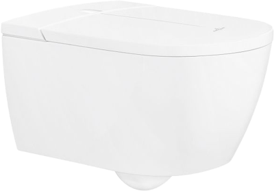 Villeroy & Boch ViClean-I100 douche toilet Glanzend Wit randloos