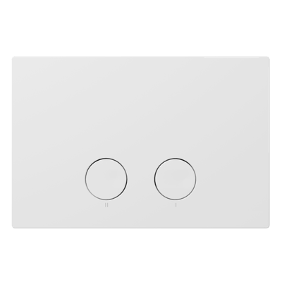 Presa plaque de déclenchement Blanc Brillant pour UP320 ou UP720 bâti-support