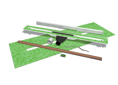 Mydrain Duschrinne: 80 cm, Brushed Rosegold