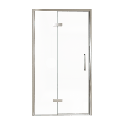 Balmani Senses Design douche draaideur links 120 cm x 210 cm Helder glas, Chroom profielen