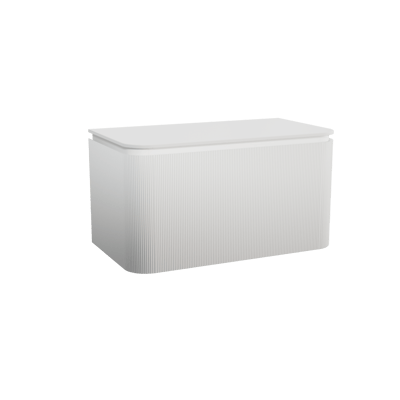 Balmani Moon meuble salle de bains avec tablette pour vasques Moon