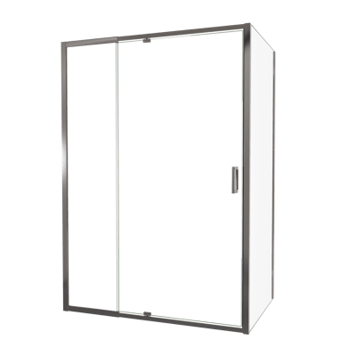 Luca Varess Vidor Telescope Eckdusche mit Drehtür