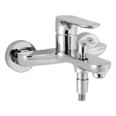 Blaufoss Bogota robinet de bain chrome brillant