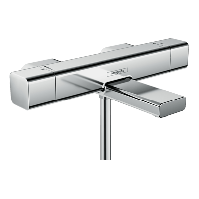 Hansgrohe Ecostat E Coolcontact Thermostat-Badewannenarmatur: Chrom Glänzend