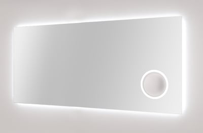 Balmani Giro miroir rectangulaire lumineux et anti-buée 150 x 70 cm