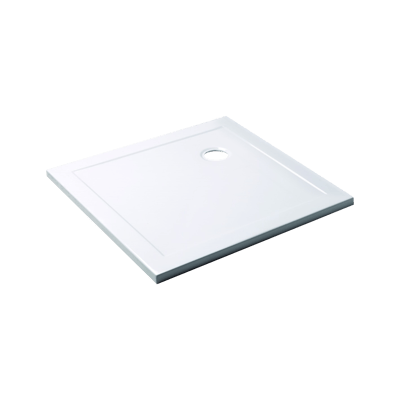 Luca Varess Soft receveur de douche 90 x 90 cm acrylique blanc brillant