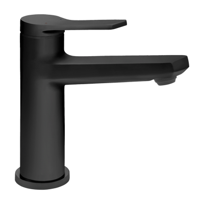 Blaufoss Marquise wastafelkraan mat zwart