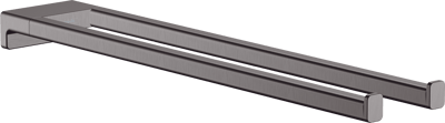Hansgrohe AddStoris Handtuchhalter Brushed Black Chrome