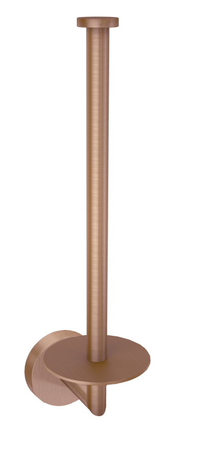 Blaufoss Harmony Reserve-WC-Rollen-Halter, Brushed Rosegold