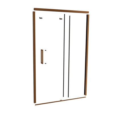 Balmani Senses Design profielenset douchedeur