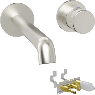 Blaufoss Pavilion Waschtischarmatur, Einbauelement inklusive