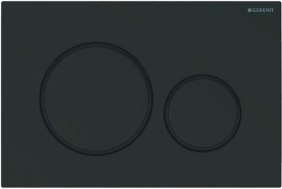 Sigma20 plaque de commande Noir Mat pour UP320 ou UP720 bâti-support