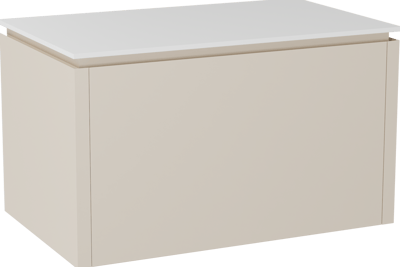 Balmani Eclips meuble salle de bains avec tablette pour vasques Stretto