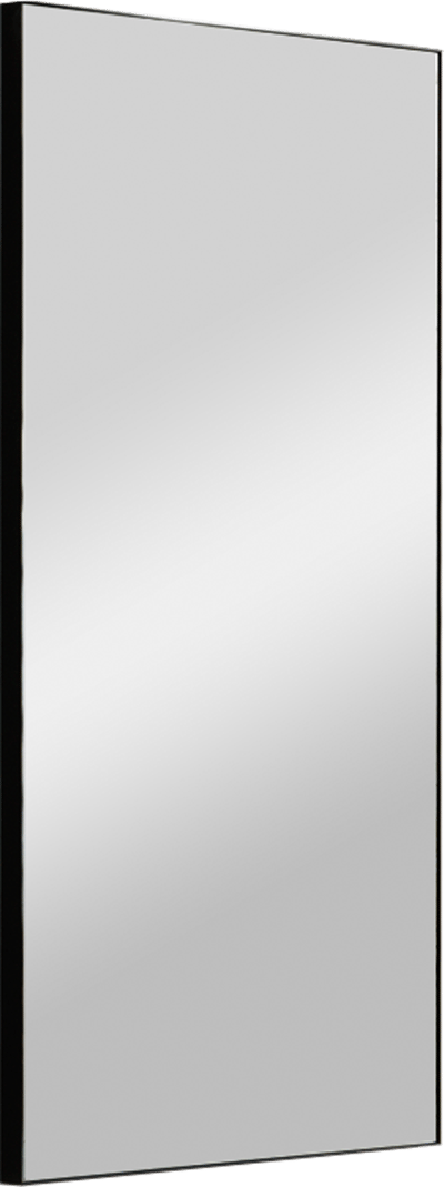 Storke Nero miroir rectangulaire noir 45 x 90 cm