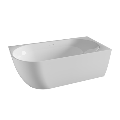 Luca Varess Otello 2-Personen-Eckbadewanne: rechts, 170 x 80 cm, Acryl, Weiß Glänzend