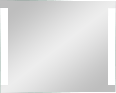 Linie Lunar miroir rectangulaire lumineux 100 x 80 cm