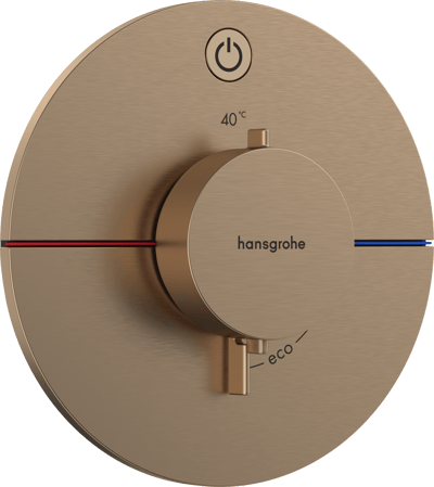Hansgrohe Showerselect Comfort S thermostat encastrable Brushed Bronze