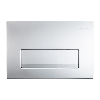Geberit Delta 51 bedieningspaneel mat chroom voor Geberit Duofix inbouwreservoir