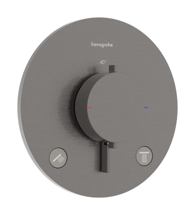 Hansgrohe Ecostat Comfort S thermostatische inbouw douchekraan, exclusief inbouwelement