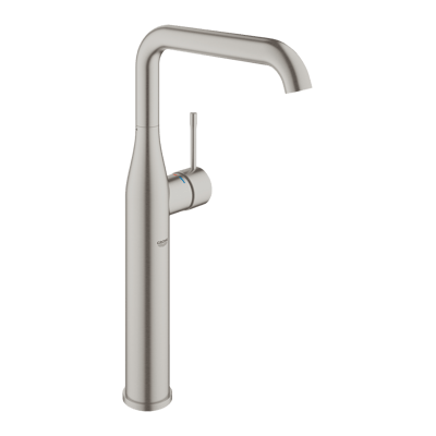 Grohe Essence XL-size verhoogde wastafelkraan Supersteel