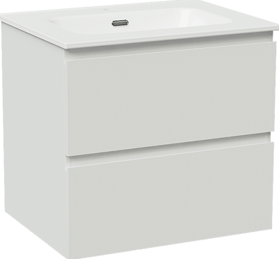 Linie Lado meuble salle de bains avec lavabo Baro