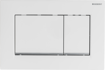 Sigma20 plaque de commande Blanc Brillant pour UP320 ou UP720 bâti-support