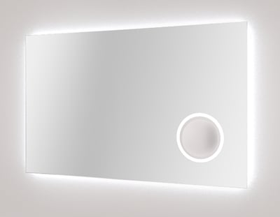 Balmani Giro miroir rectangulaire lumineux et anti-buée 120 x 70 cm