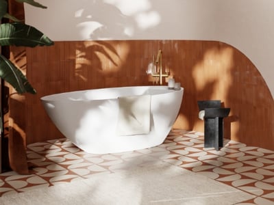 Tendance salle de bains : Rétro surprenant