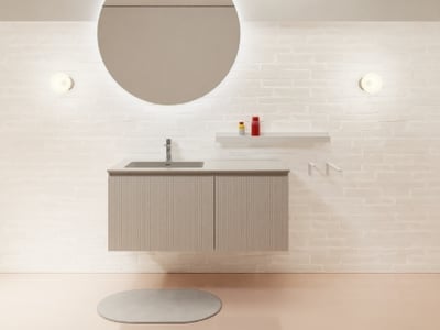 Scandinavische badkamerstijl