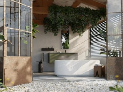 Badkamertrend 2024: Groen, groener, groenst