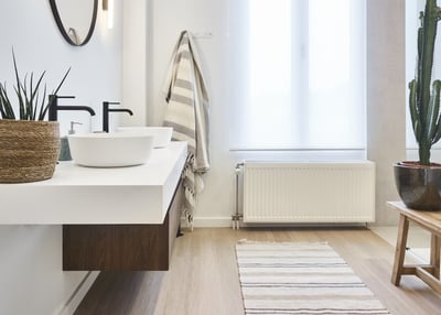 Make-over: Warmes Holz und Solid Surface