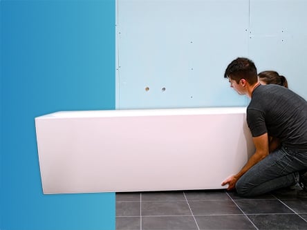 Vidéo d'installation des baignoires d'angle