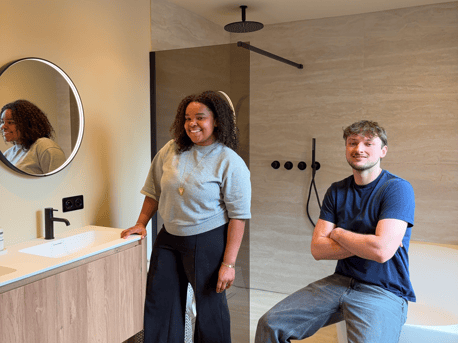 Das Badezimmer von… Ashley & Emiel