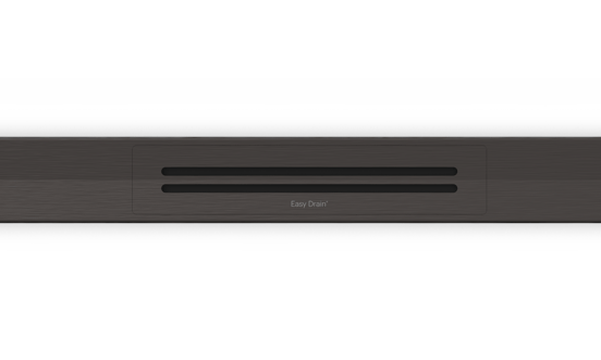 Easy Drain R-Line Clean Color caniveau de douche 80cm Brushed Black