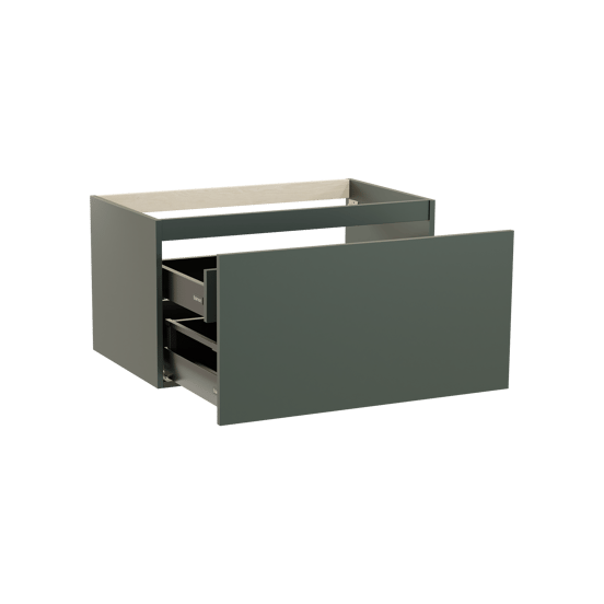 Balmani Sfera meuble sous-lavabo suspendu 90 x 55 cm Forest 2 tiroirs