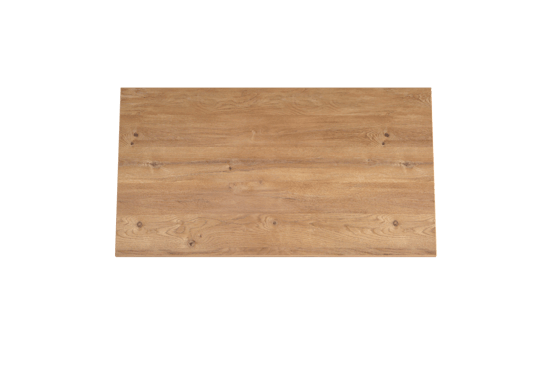 Storke Panton enkel wastafelblad ruwe eiken melamine 95 x 52 cm