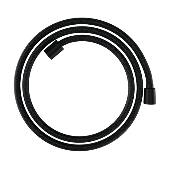 Hansgrohe Designflex Doucheslang 160 cm textiel mat zwart