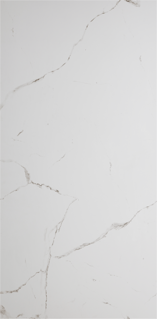 Luca Varess Artdeco douchewandbekleding 120 x 90 x 244 cm aluminium composiet calacatta mat