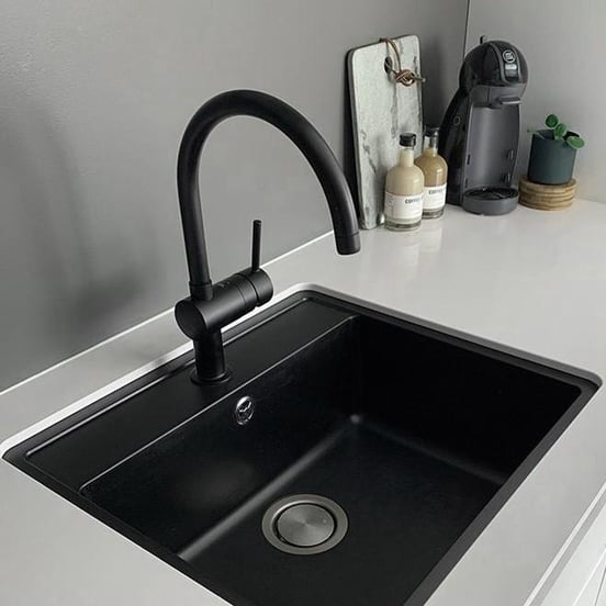 Grohe Minta Küchenarmatur: Schwarz matt