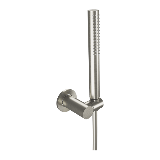 Blaufoss Round Handbrause 1 Strahlfunktion Brushed CoolMetal